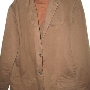 Old Navy Workwear Clothing Brown Blazer Jacket Men's XL Brown